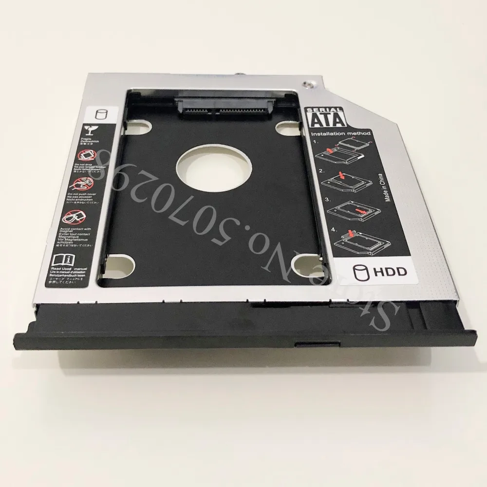 Передняя Лицевая панель лицевая 2-й SATA 3 0 2 5 дюйма жесткий диск HDD SSD оптический Caddy