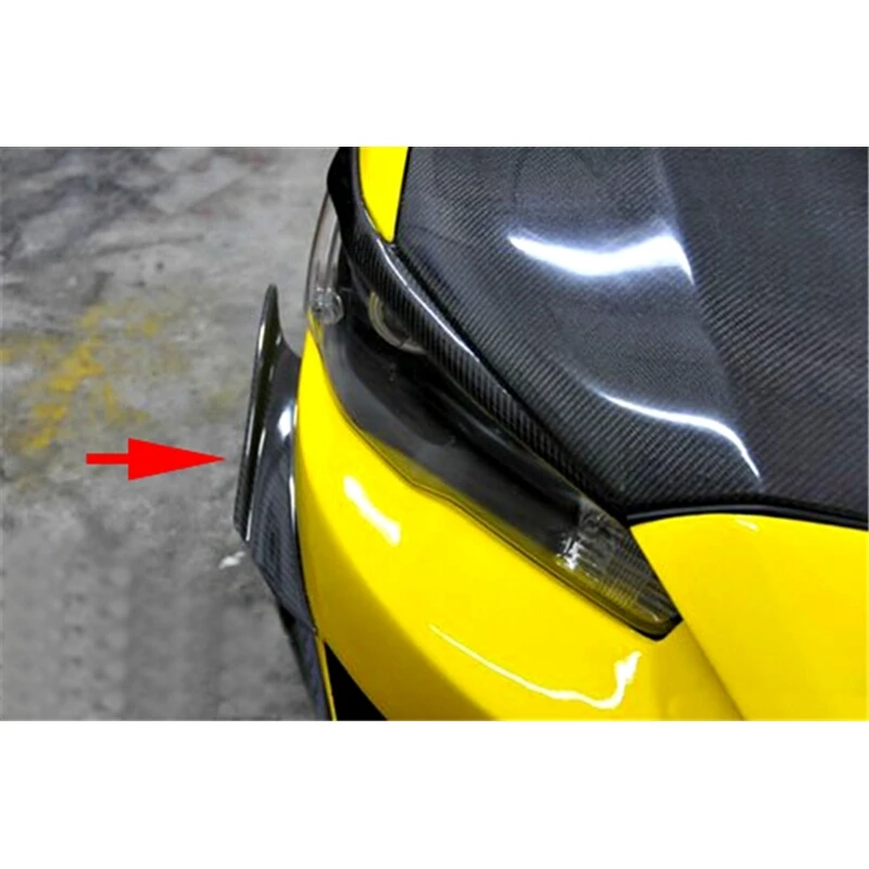 Диффузор Стайлинг передний элерон автомобиль тюнинг парашюты Delantero Aleron Trasero