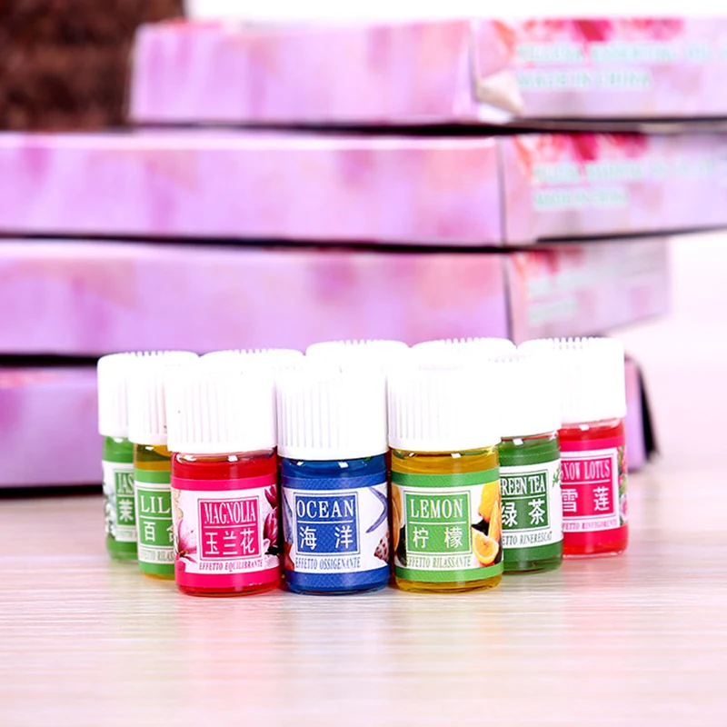 12pcs/Set Fragrance Essential Oil Set Water Soluble For Aromatherapy Humidifier Relieve Stress Home Car | Красота и здоровье