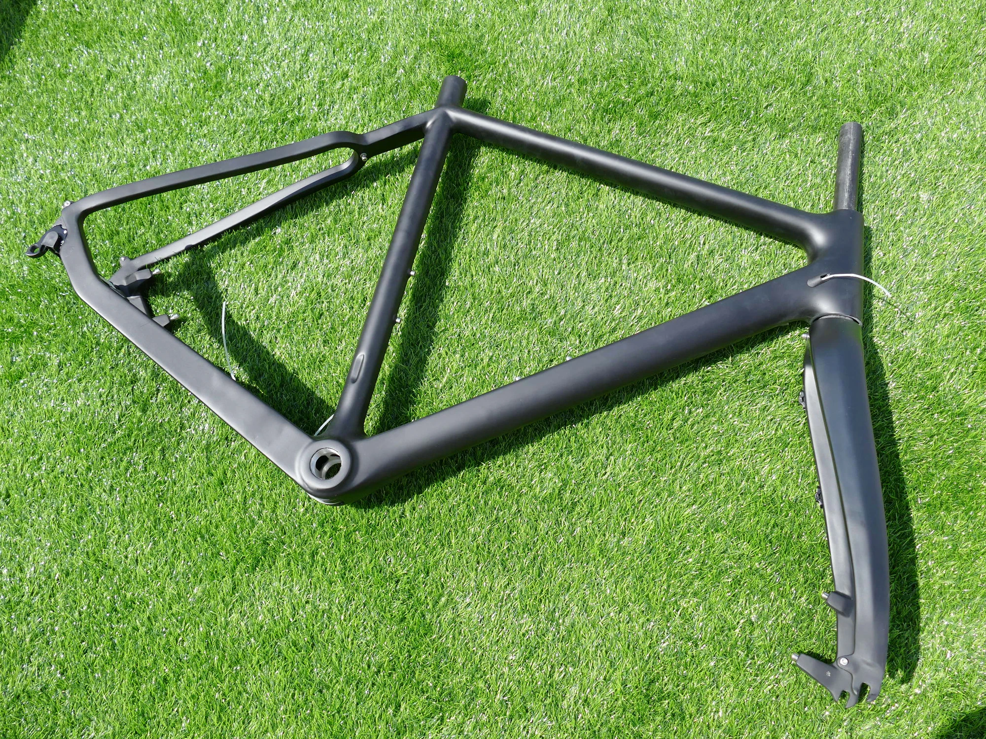FR-603 Full Carbon 3K UD матовый велосипедный дисковый тормоз 700C велосипедная рама и вилка