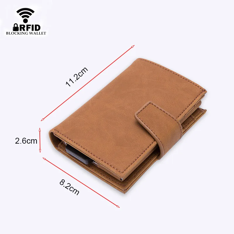 DIENQI Rfid мужские бумажники Классический держатель для карт кошелек мужчин на