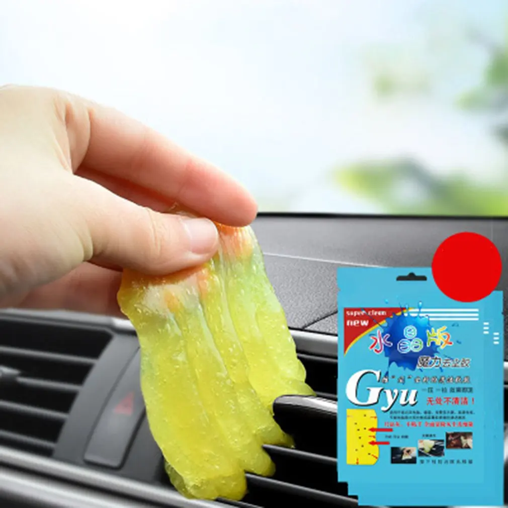 Чистый Клей для чистки автомобиля средство очистки от пыли на вентиляционном