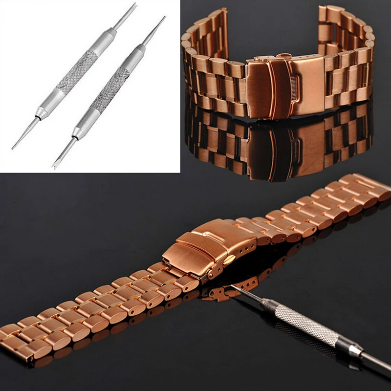 1 шт. серебряный металлический браслет Многофункциональные часы ремешок для