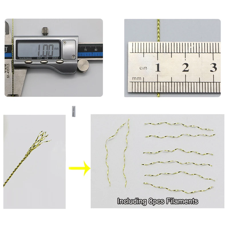 100 метров закрученный золотой нитью вязаный шнур швейная нить веревка для ленты