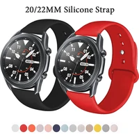 20mm watch strap for samsung galaxy watch active 2 40mm 44mm band gear sport wrist bracelet for huawei watch 4 40mm 42 46mm