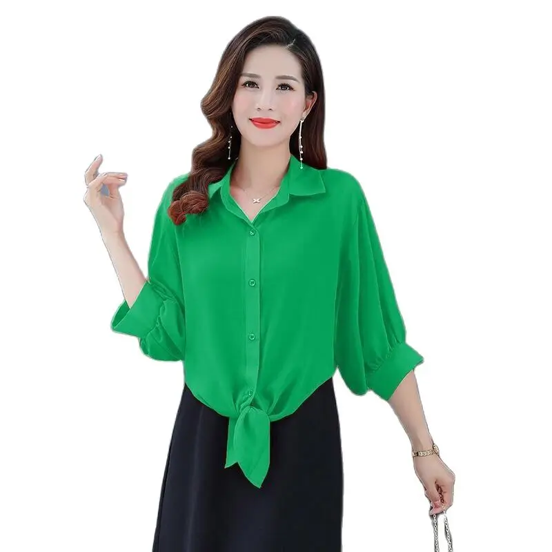 

Spring Autumn Women Shirts White Plain Loose Oversized Blouses Female Tops Loose BF Korean Style Blusas Pockets