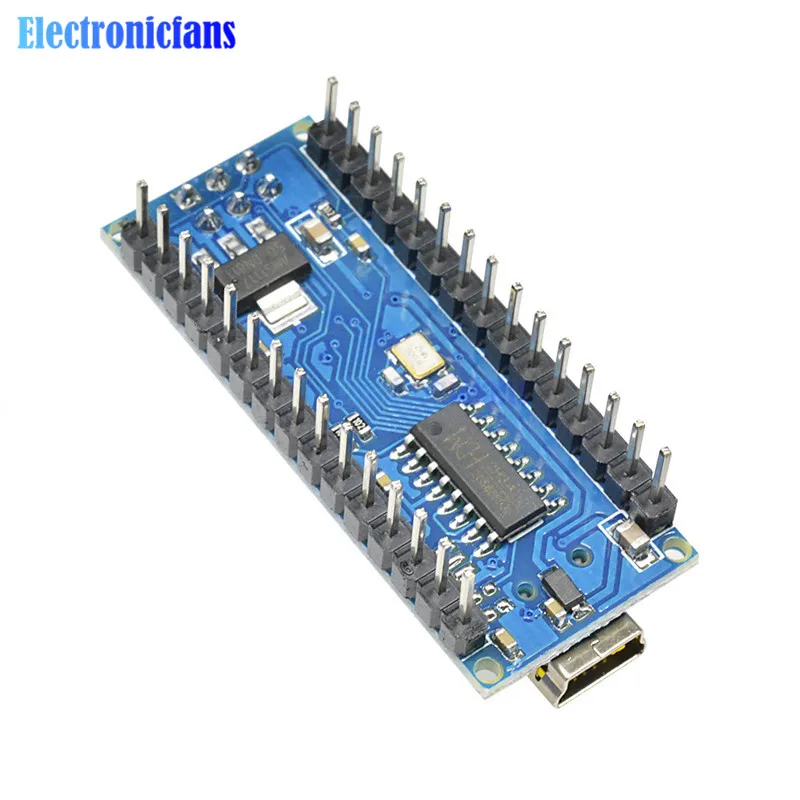 Плата драйвера микроконтроллера NANO V3.0 3 0 CH340 G CH340G Mini USB Atmega328 ATmega328P плата для Arduino 2