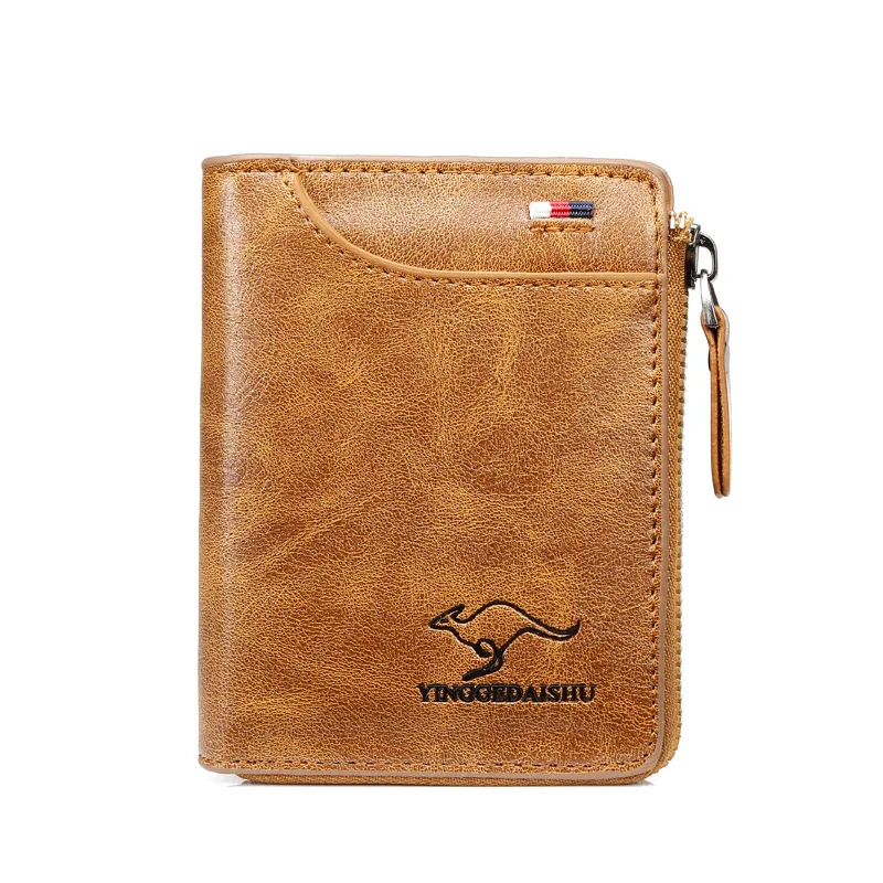 

2021 New Leather Wallet Fashion Men Coin Wallet Small Cardholder Combination Punk Men's Gift To Friends Purse Men's Brand Wallet