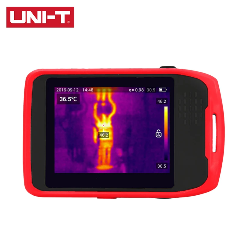 UNI T UTi120T Карманный температуры Термальность Imager емкостный сенсорный экран