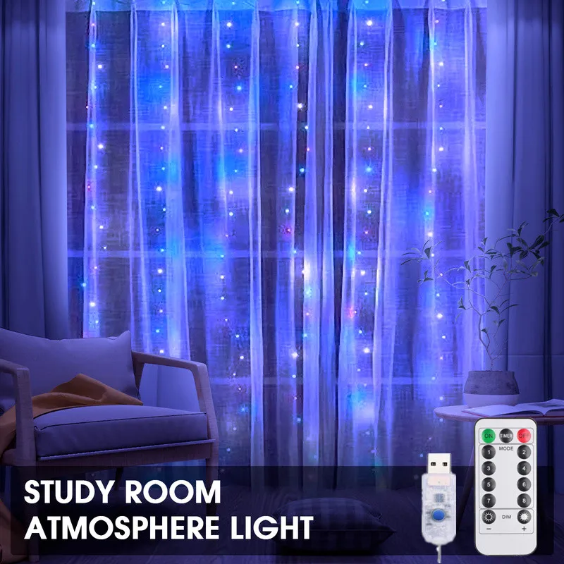 

Festoon Garland Led New Year Decorations 2022 Christmas Garland Curtain Christmas Decorations Led Light Curtain Christmas Lights