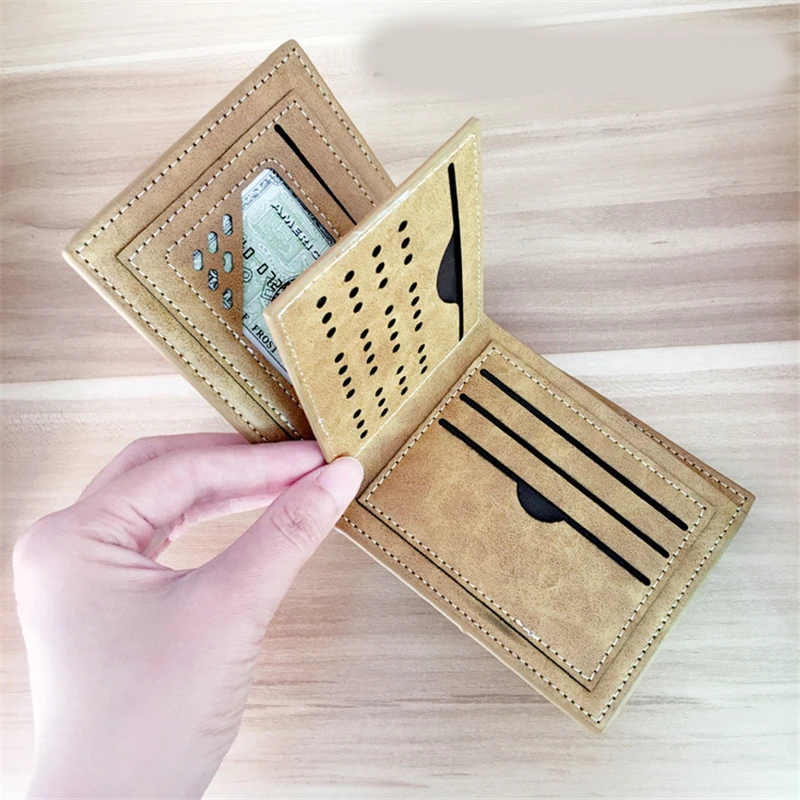 Кошелек для мужчин и женщин JOJO'S странные приключения кредитный держатель карт