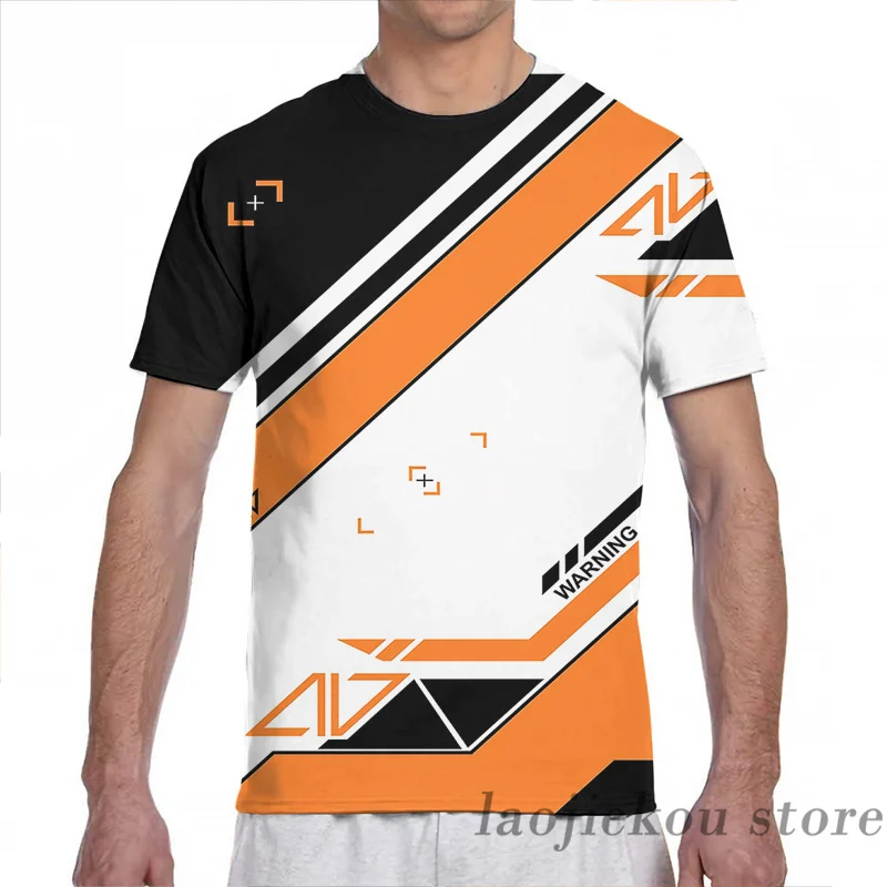 Футболка унисекс с коротким рукавом и принтом для мужчин женщин | Мужская одежда