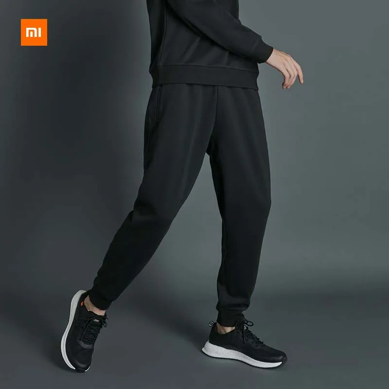 Новые мужские флисовые брюки Xiaomi Youqi Life мягкие и освежающие флисовые внутри эластичные и удобные легкие и освежающие