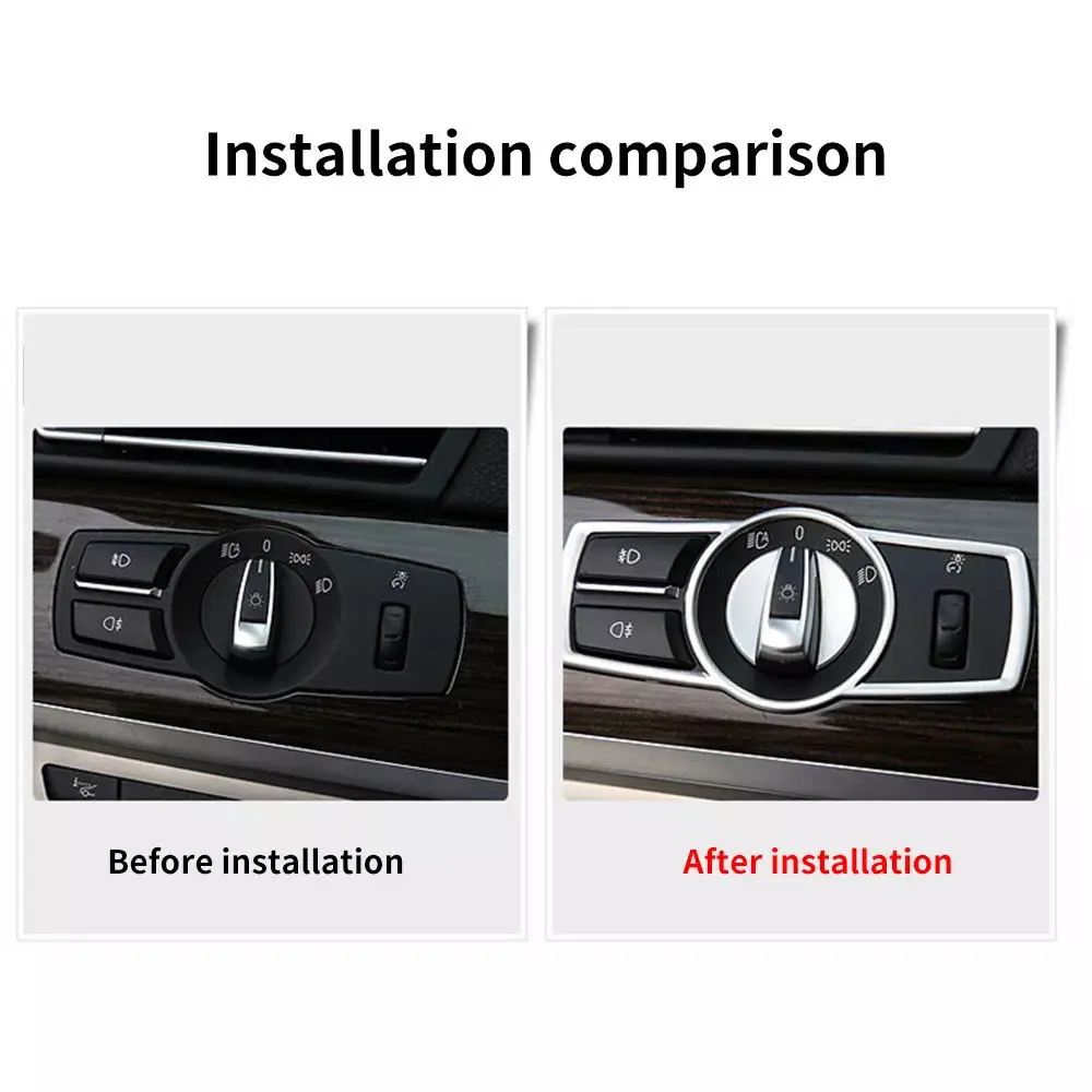 

Headlight Switch For F10 F01 F30 E60 E90 BMW 3 5 7 series Head Light Buttons Replacement High Quality Front Lamp Adjust Switch