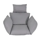 Подвесной гамак, Подушка для стула, накладки на спину, балконные качели, сиденье, съемные коврики для патио стул для отдыха в саду (без гамака)