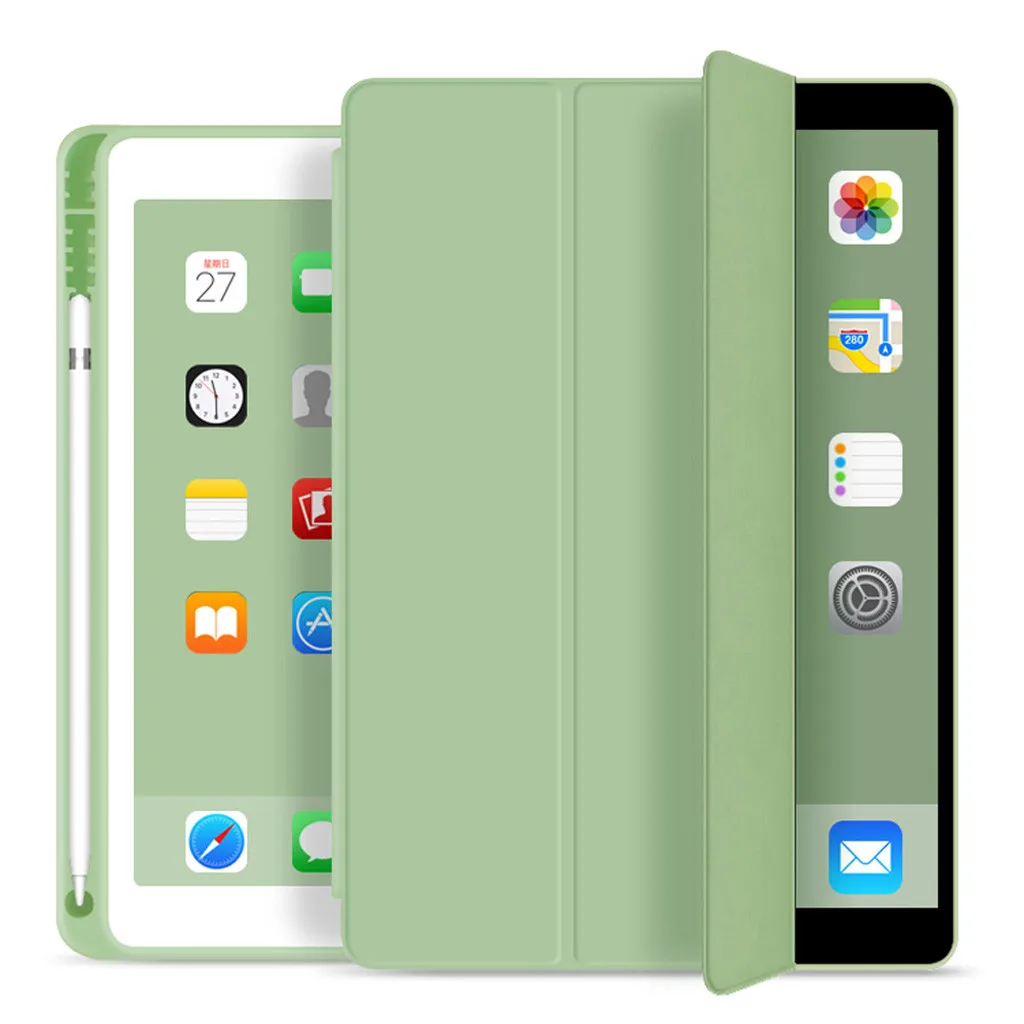 Роскошный ультра тонкий чехол подставка для нового iPad 7 го поколения 10 2 дюймов 2019