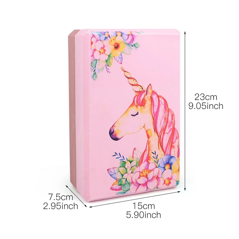 Блок йоги высокой плотности EVA пена кирпич обеспечивает стабильность баланс