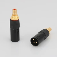 audiocrast xlr to rca female socket adapter gold balanced cable plug male