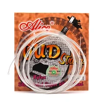 alice oud strings clear nylon and silver plated copper replacement aod 11 strings set stringed instruments parts accessories
