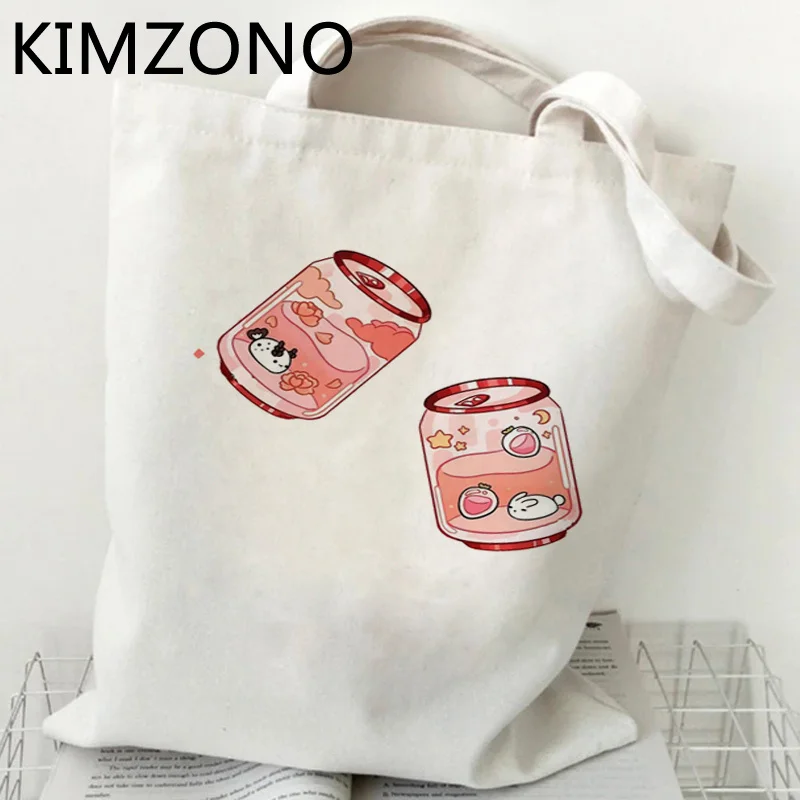

Peach Juice shopping bag recycle bag shopping bolsa shopper bolsas de tela tote bag reciclaje woven cabas
