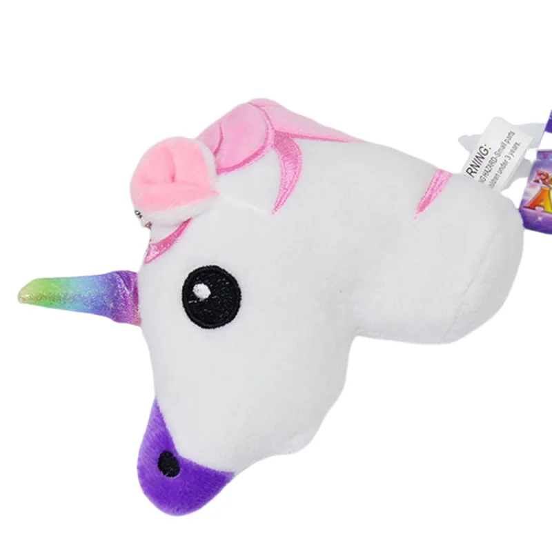 Высококачественная Игрушка Аниме лошадь милый металлический единорог брелок