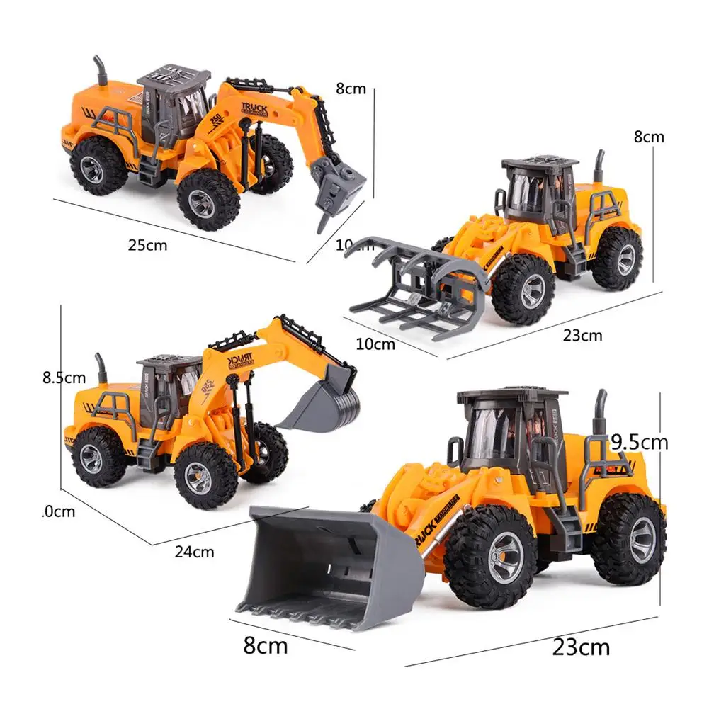 Новая игрушка RC Truck с дистанционным управлением буровая машина для детей кран бульдозер экскаватор на дистанционном управлении электрическая Строительная игрушка