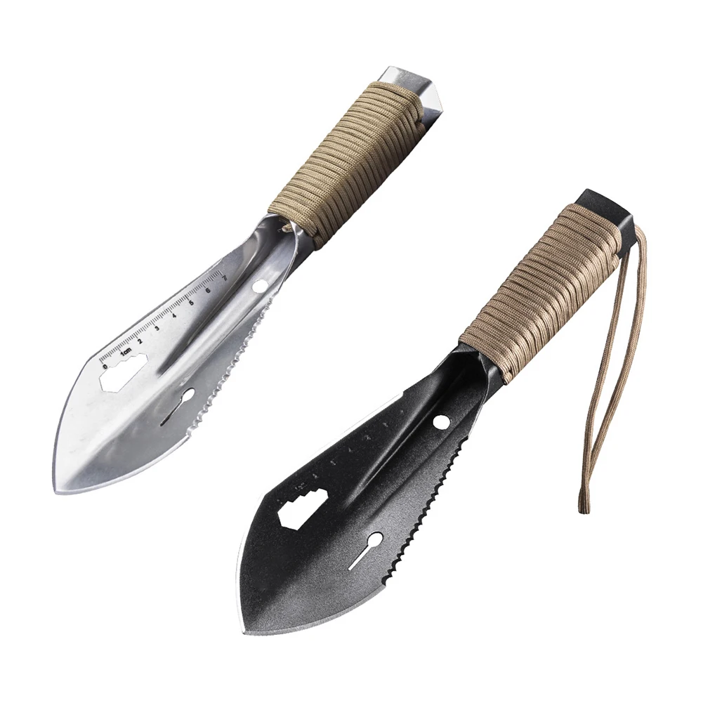

Multifunctional Stainless Steel Garden Digging Tool Spade Shovel Outdoor Mini Trowel Camping Gardening Farming Sharp Shovel Head