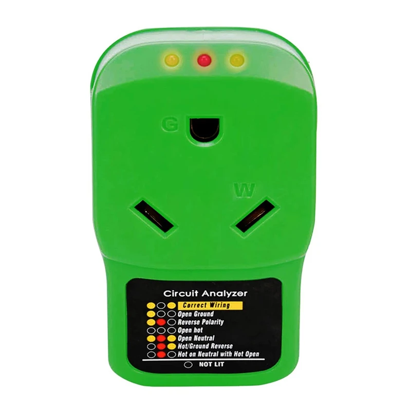 

30 Amp RV Surge Protector with LED Indicator Light for RV Trailer Camper, 30 Amp Male to 30 Amp Female, Circuit Analyzer