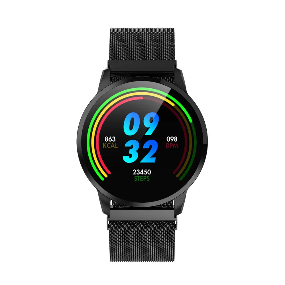 Greentiger Новые смарт-часы для фитнеса для женщин монитор сердечного ритма Bluetooth Шагомер сенсорный Интеллектуальный спортивный Smartwatch VS L5 L7 F8