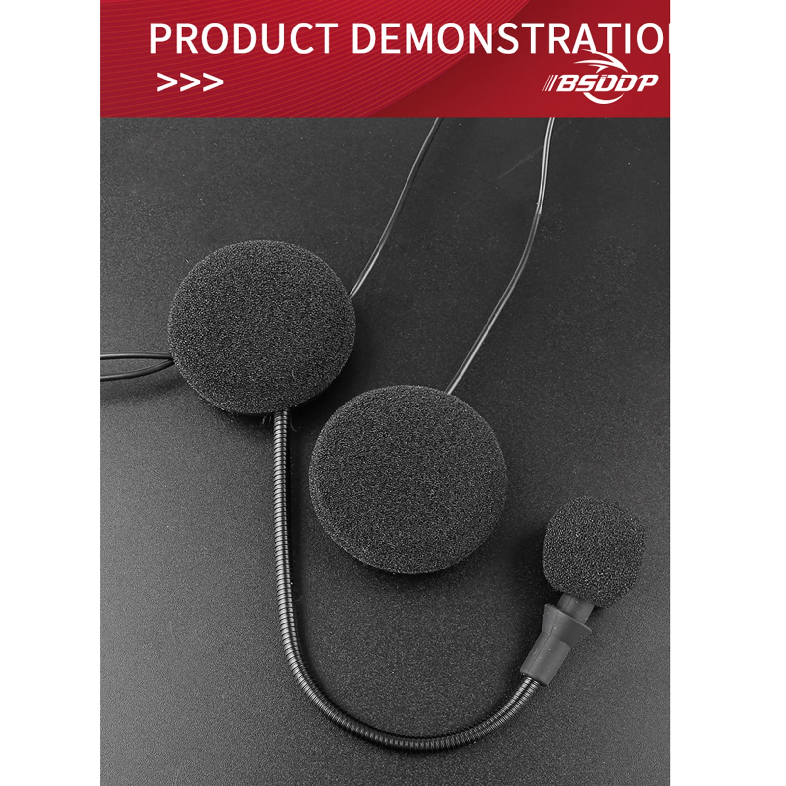 

Motorcycle Helmet Headset BT5.0 Motorcycle Headphone Wireless Music Earphone, Handsfree Moto BT Speaker