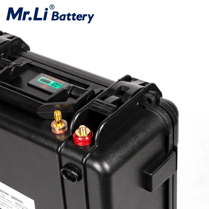 

Lifepo4 12V 100Ah 12V 200Ah 24V 100Ah Rechargeable Energy Storage Battery Pack Suitable For Solar System Refrigerator EV RV