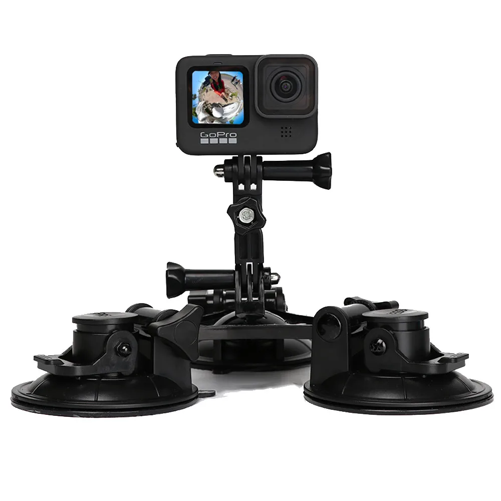 Автомобильная Экшн-камера на присоске для телефона 8 7 5 Black SJCAM SJ7 Yi 4K H9 Go Pro Osmo