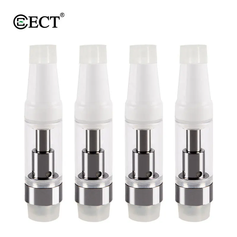 Электронная сигарета vape ручка батарея предварительного нагрева картридж CBD и Испарительный бак керамическая катушка стеклянный вапорайзер