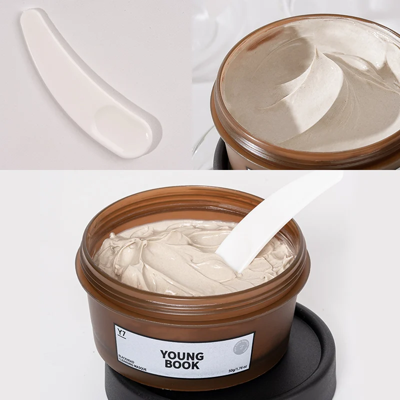 

YOUNGBOOK Volcanic Mud Facial Cleansing Mask Blackhead Eliminators Contractive Pore Cleansing Salicylic acid ice cream mask