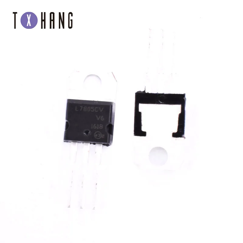 10 шт./лот L7805CV L7805 7805 LM7805 KA7805 регулятор напряжения от 5 В до-220 наличии