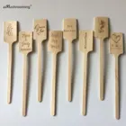 Деревянные бриллиантовые палочки с гравировкой на заказ для коктейля, детского дня рождения, украшения для вечеринки для крещения, свадебные сувениры