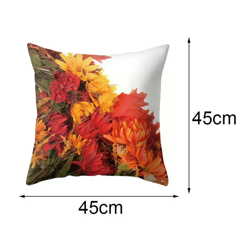 

Maple Creative Home Soft Polyester Pillowcases Decorated Bedroom Room Cover Sofa Living Pillow Covers Cushion K8K7