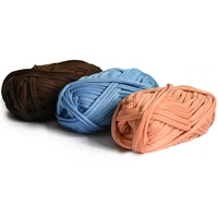 100gball thick cloth fabric strip yarn craft for hand knitting crochet diy cushion blanket cloth strip for bags