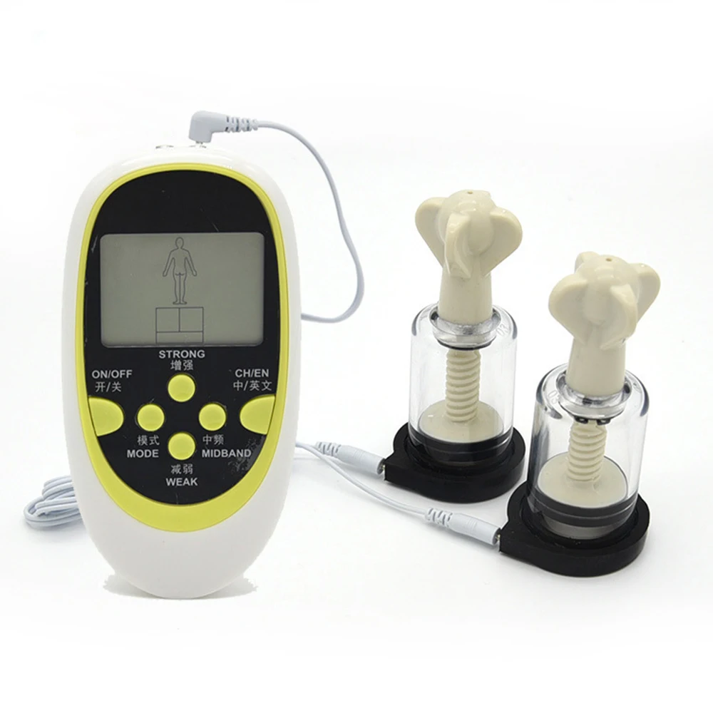 5 видов массажер для груди электрический стимулятор нервных мышц цифровая машина