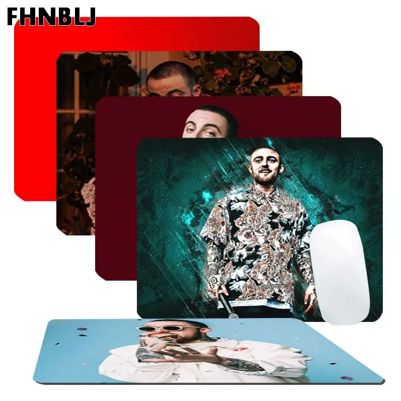 Забавный компьютерный Коврик для компьютерной мыши Mac Miller гладкий коврик письма