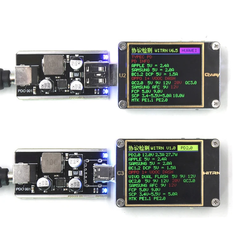QC3.0 QC2.0 FCP MTK AFC IP6518 зарядное устройство полный протокол быстрая доска для