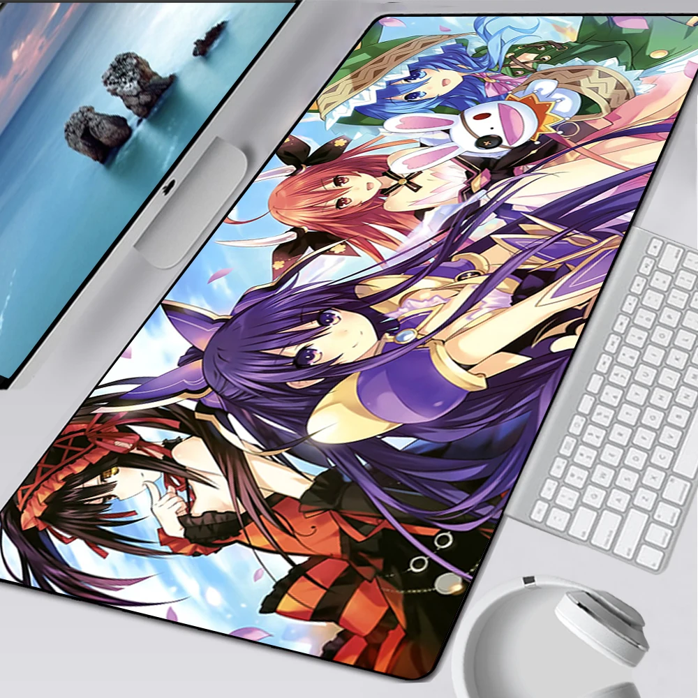

Большой игровой коврик для мыши DATE A LIVE, XXL, компьютерный коврик для мыши, компьютерный геймерский коврик для мыши, коврик для ноутбука, коври...