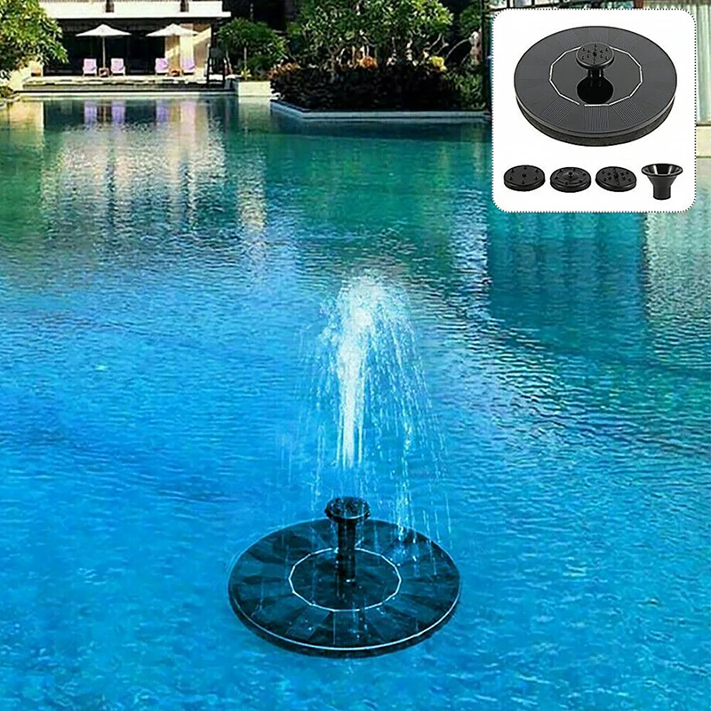 

Solar Power Water Fountain Pump Garden Landscape Outdoor Solar Panel Bird Bath Floating Water Fountain Pump Garden Decor