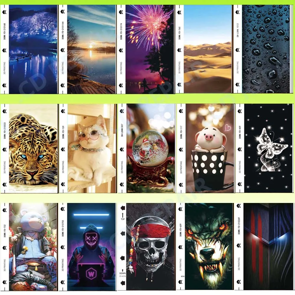 

50Pcs Protective Hydrogel Sheet Design Back Film For iPhone Mobile Phone Rear Glass Protector Movies For Film Cutter Plotter