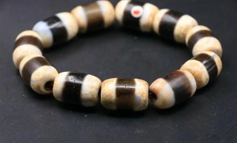 

Энергетическая магия, тибетский старый киноварский целитель, медицина, тотем Будды, дзи бусина, жесткий браслет