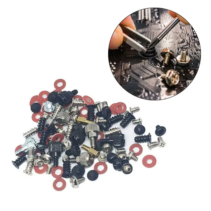 1Box DIY Kit for Motherboard Mounting Hardware Screws Hard Disk PC Computer Case | Обустройство дома