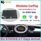 Беспроводной автомобильный декодер Apple CarPlay Android для BMW Mini Cooper F54 F55 F56 F60 2014-2018 NBT, экран с поддержкой задней камеры