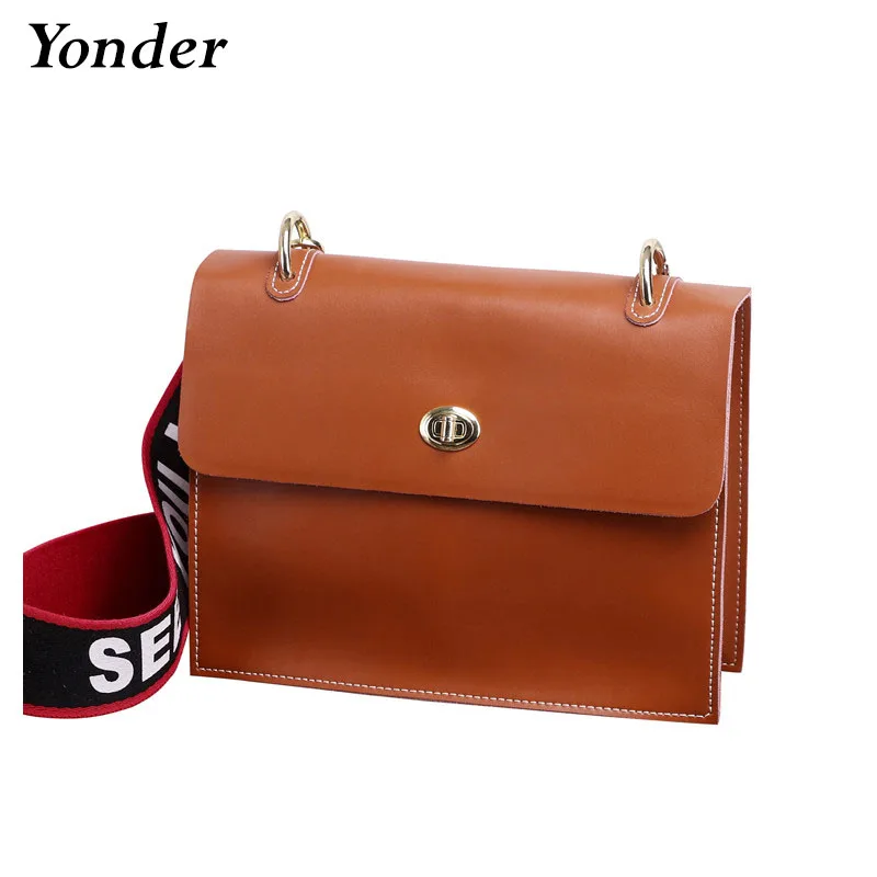 Yonder натуральная кожа сумки через плечо для женщин женские маленькие высокое