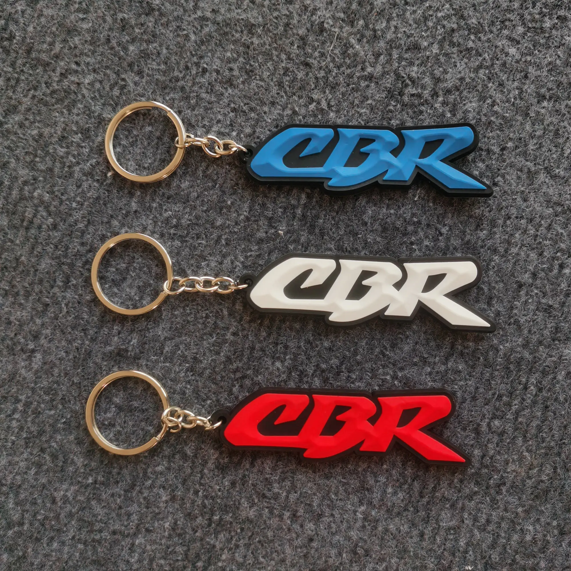 Брелок для ключей на мотоцикл 3D кольцо Honda CBR1000RR CBR650RR CBR600RR CBR250RR гоночный брелок