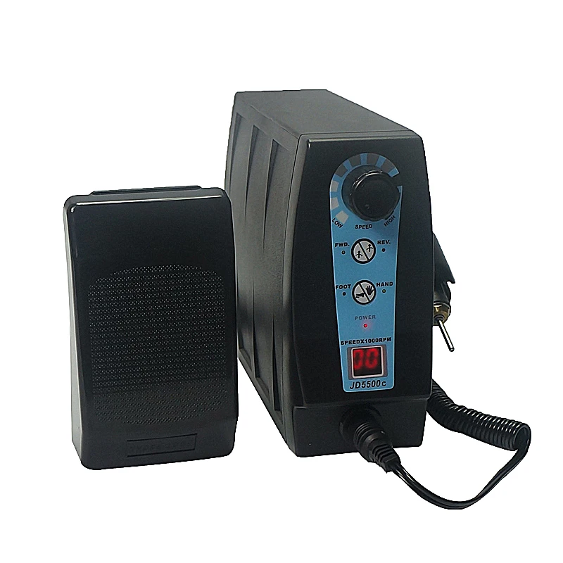 JD5500C 35000 об/мин 120 Вт Jsda электрическая дрель для ногтей машинка маникюра и педикюра